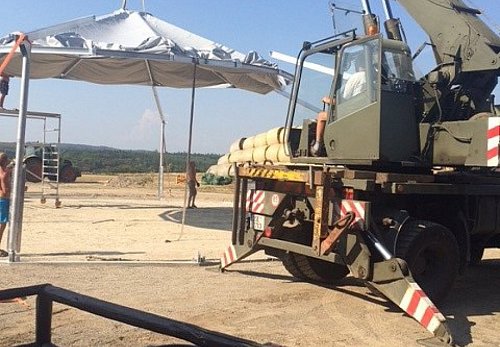 Výstavba kryté lonžovací haly