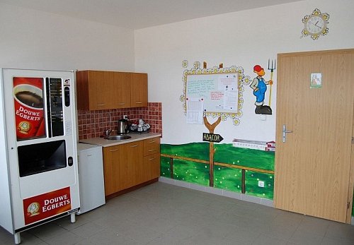 Stáj a zázemí pro klienty