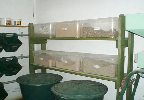 Stáj a zázemí pro klienty