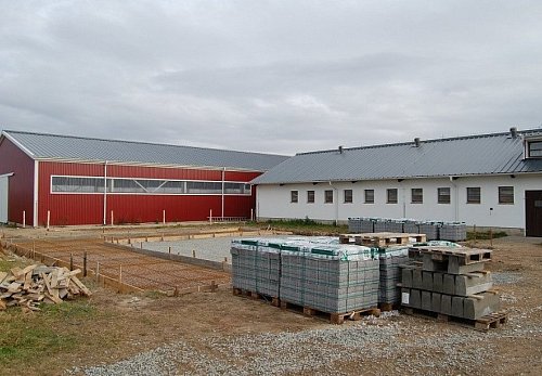 Výstavba venkovních boxů