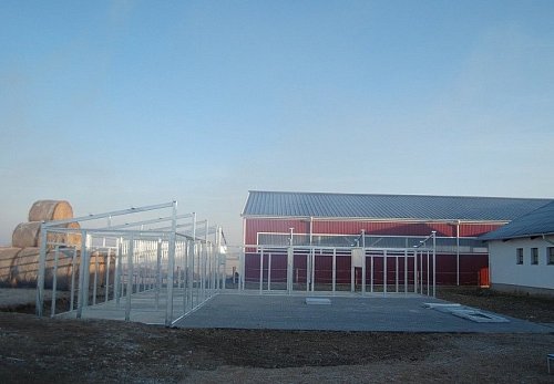 Výstavba venkovních boxů